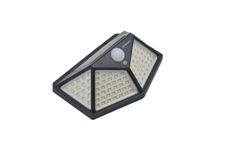 Refletor LED Solar Sustentável com Sensor de Movimento